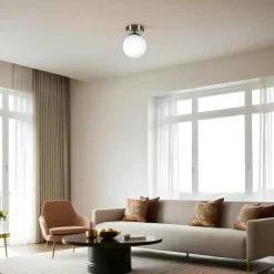 Tableaux / Toiles|Tableau abstrait – style Bauhaus, cadre bois (lot de 3)