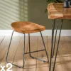 Melbourne Meubles De Salle À Manger·Tabourets|Tabouret bas bois d'acacia (lot de 2)