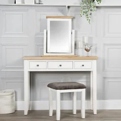 TIM Meubles De Salle À Manger·Tabourets|Chaises Bouclettes|Tabouret de salon rond blanc tissu bouclettes