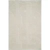ISTANBUL Tapis|Textile·Tapis|Tapis beige – motif art déco en relief, 120x180 cm
