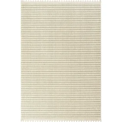 ISTANBUL Tapis|Textile·Tapis|Tapis beige – motif lignes, 120x180 cm
