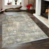 ISTANBUL Tapis|Textile·Tapis|Tapis de salon gris beige – moiré, 160x230 cm