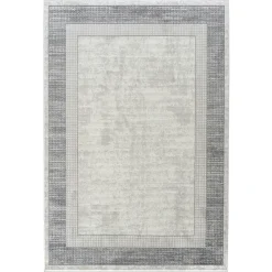ISTANBUL Tapis|Textile·Tapis|Tapis gris motifs géométriques – 120x180 cm