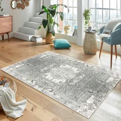 ISTANBUL Tapis|Textile·Tapis|Tapis oriental marron – motifs persans, 160x230 cm