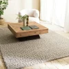 Tapis|Textile·Tapis|Tapis rectangulaire 200 x 290 cm laine bouclettes taupe