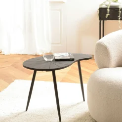 Tapis|Textile·Tapis|Tapis rectangulaire 160 x 230 cm laine tissée kaki chiné