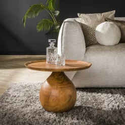 FEZ Tapis|Textile·Tapis|Tapis rond en jute tressée Ø150 cm - style bohème et nature