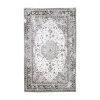 FEZ Tapis|Textile·Tapis|Tapis vintage noir et blanc à motifs traditionnels 160x230 cm