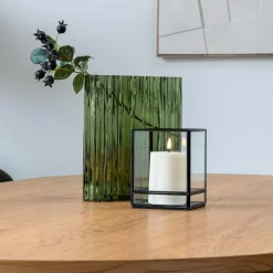 Vases|Vase décoratif organique, vert