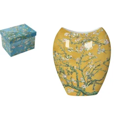 Vases|Vase jaune Amandier en fleurs Van Gogh H25 cm